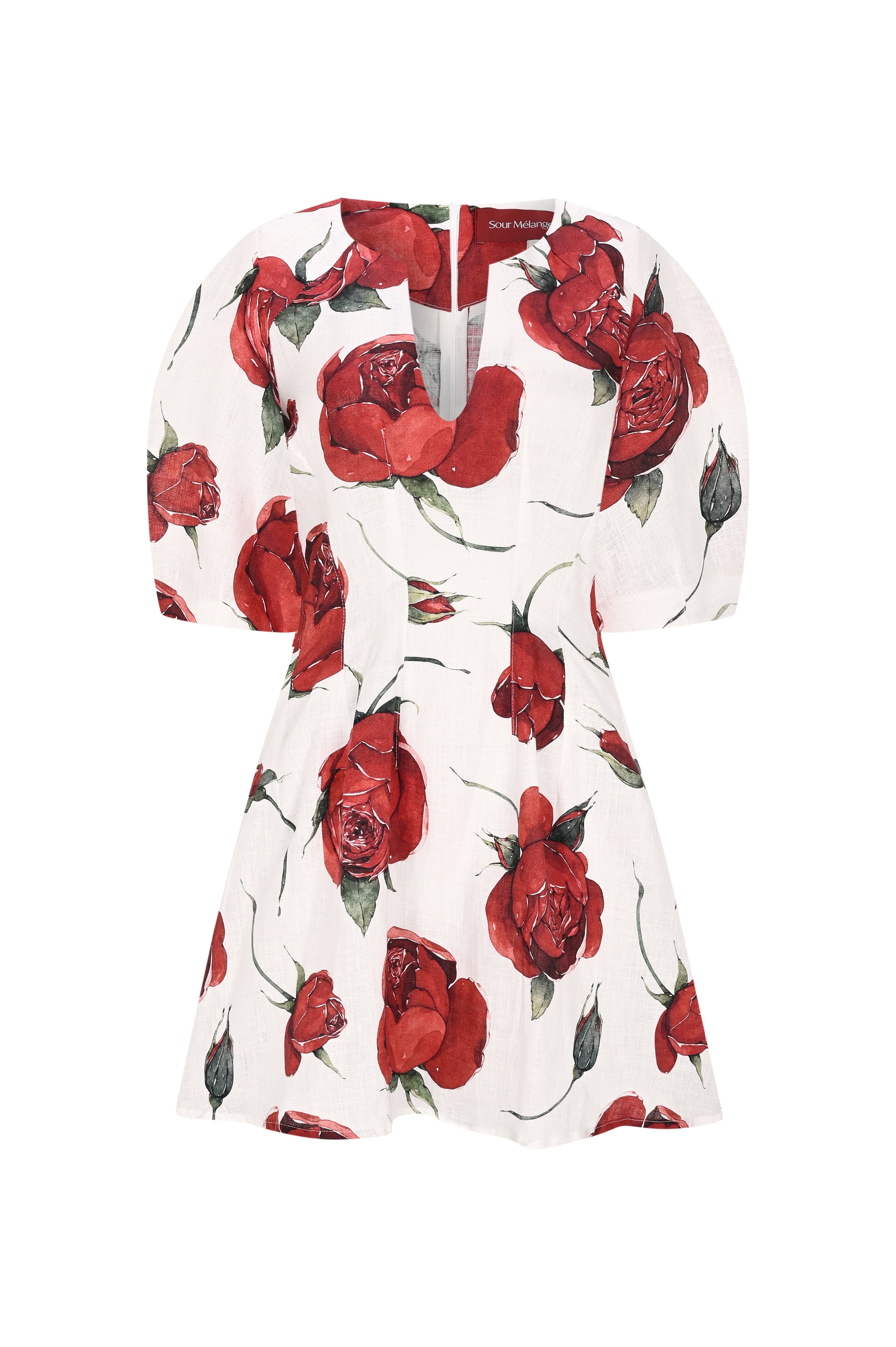 Sour Melange Liora Midi Elbise